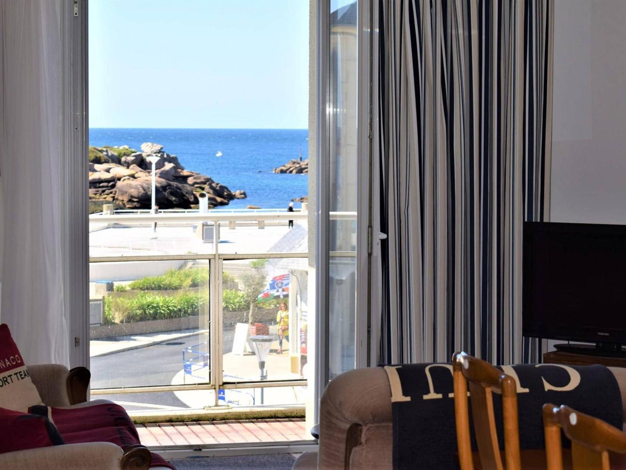 Appartement Spacieux Avec Wifi Et Parking A Tregastel, Proche Plage - Fr-1-368-18 Trégastel Exterior foto